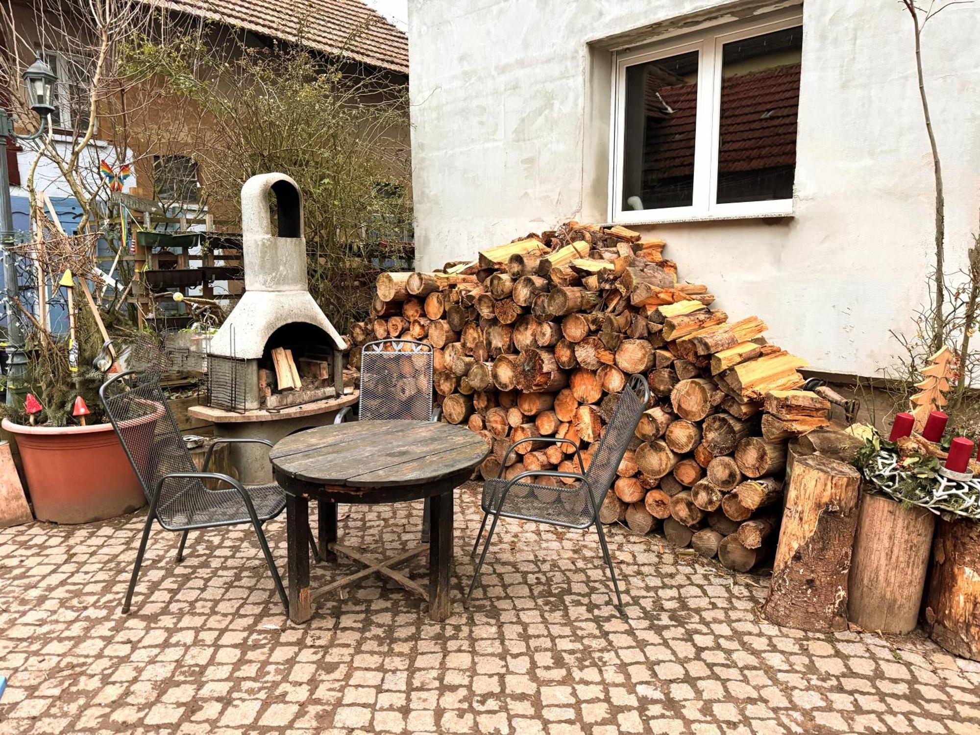 Bauernhof Gästezimmer Hortus Sandrine Gemeinschaftsbad Hausbreitenbach Exterior foto